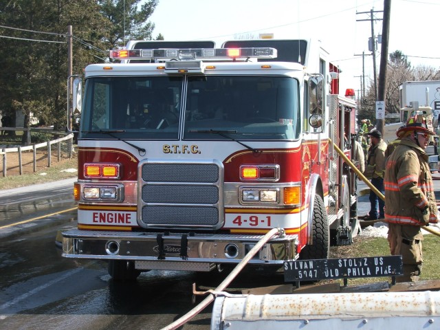 Engine 4-9-1 at Dean Rhorer's Garage...2/25/06